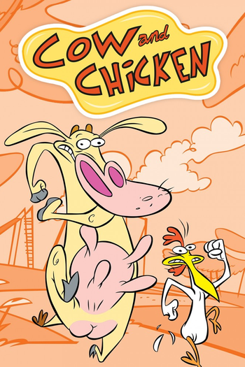 Poster de Franquia Cow and Chicken (1997)