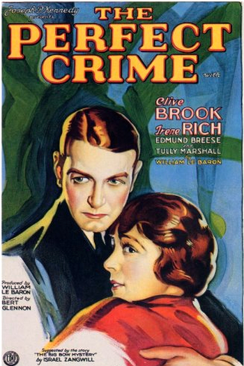 Poster de Filme O Crime Perfeito (1928)