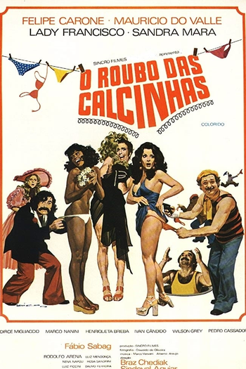 Poster de Filme O Roubo das Calcinhas (1975)