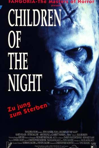 Poster 2 de Filme Crianças da Noite (1991)