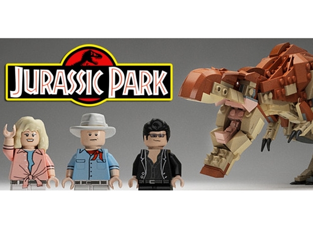 Jurassic Park é recontado em LEGO