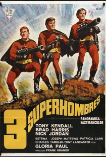 Os 3 Fantásticos Super Homens - Poster / Capa / Cartaz - Oficial 4