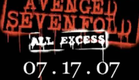 Avenged Sevenfold "All Excess" DVD Trailer