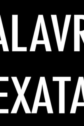 Poster de Curta Palavra Exata (2009)