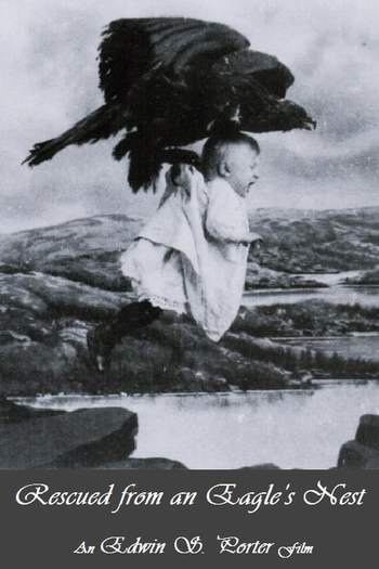 Poster de Curta Rescued from an Eagle's Nest (1908)