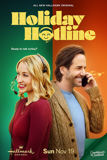 Poster de Filme Holiday Hotline (2023)