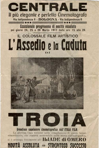 Poster 1 de Curta A Queda de Tróia (1911)