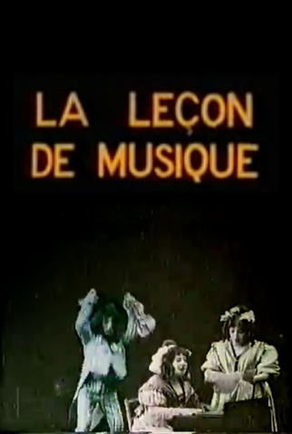Poster 1 de Curta La leçon de musique (1909)