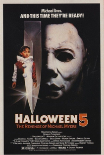 Halloween 5: A Vingança de Michael Myers - Poster / Capa / Cartaz - Oficial 2