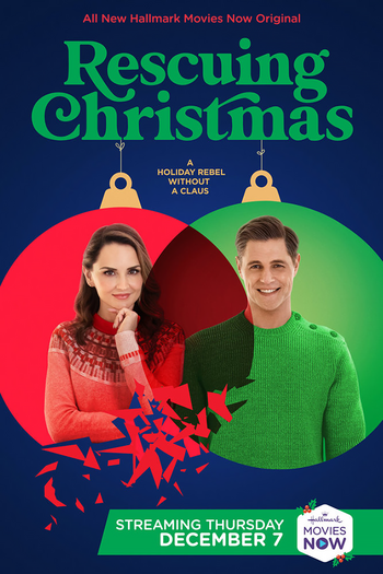 Poster de Filme Rescuing Christmas (2023)