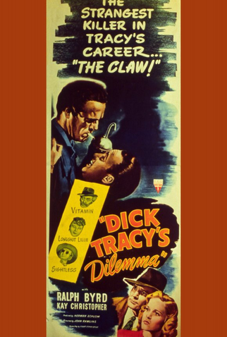 Poster 3 de Filme Dick Tracy em Luta (1947)