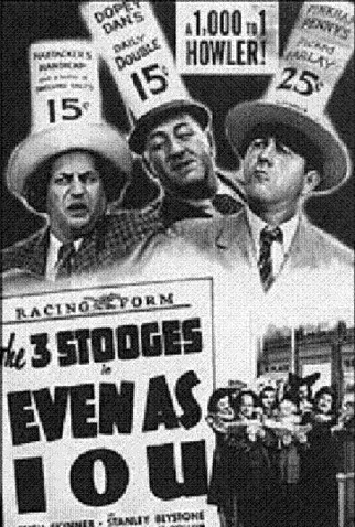 Poster 1 de Curta Três sujeitos cavalares (1942)