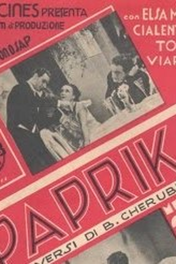 Poster de Filme Paprika (1933)