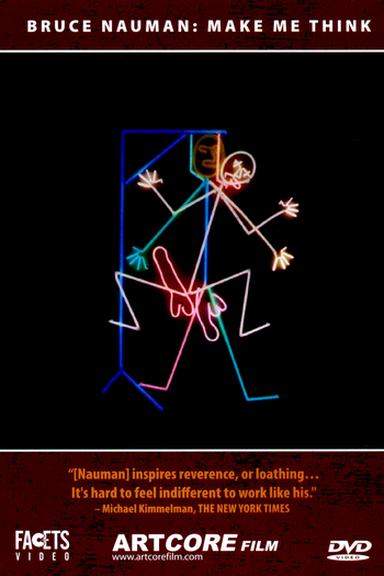 Poster de Filme Make Me Think: Bruce Nauman (2008)