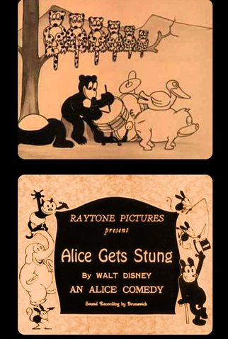 Poster 1 de Curta Alice Gets Stung (1925)