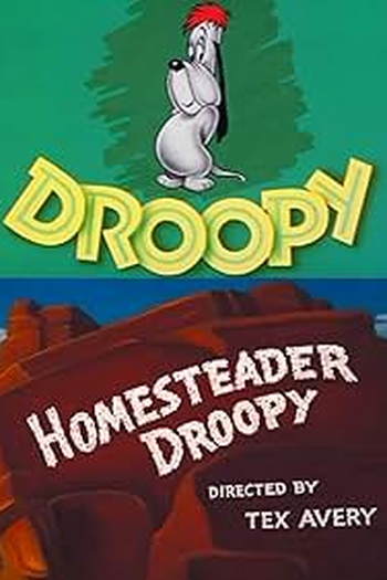 Poster de Curta Homesteader Droopy (1954)