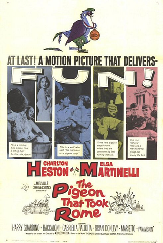 Poster 1 de Filme O Pombo que Conquistou Roma (1962)