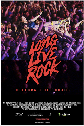 Poster 1 de Filme Viva o Rock... Celebre o Caos (2019)