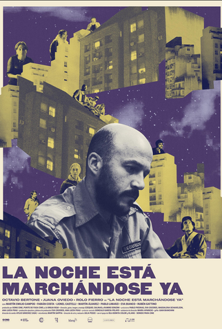 Poster 1 de Filme A Noite Já Está Partindo (2025)