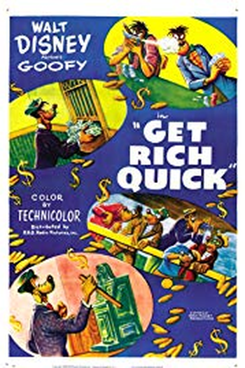 Poster de Curta Get Rich Quick (1951)