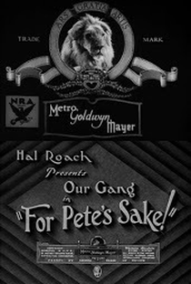 Our Gang - For Pete's Sake! - Poster / Capa / Cartaz - Oficial 1