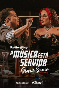 A Música Está Servida: Gloria Groove - Poster / Capa / Cartaz - Oficial 1