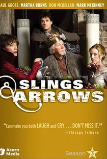 Slings & Arrows (3ª temporada) - Poster / Capa / Cartaz - Oficial 1