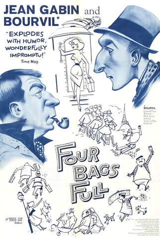 Poster 3 de Filme A Travessia de Paris (1956)