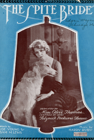 Poster 1 de Filme The Spite Bride (1919)