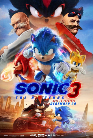 Poster 10 de Filme Sonic 3: O Filme (2024)