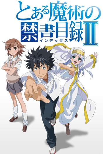 Poster de Série To Aru Majutsu no Index 2 (2010)