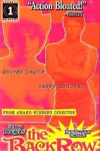  de Filme The Back Row (1972)