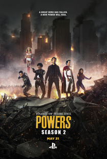 Powers (2ª Temporada) - Poster / Capa / Cartaz - Oficial 1