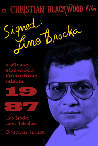 Poster 1 de Filme Signed: Lino Brocka (1987)