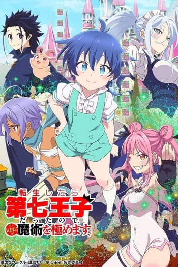  de Série Tensei shitara Dainana Ouji Datta node, Kimama ni Majutsu wo Kiwamemasu (1ª Temporada) (2024)