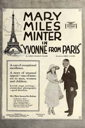 Poster de Filme Yvonne from Paris (1919)
