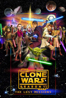 Star Wars: The Clone Wars -The Lost Missions (6ª Temporada) - Poster / Capa / Cartaz - Oficial 1