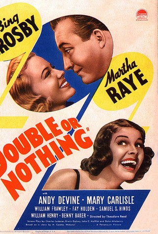 Poster 2 de Filme O Dobro ou Nada (1937)