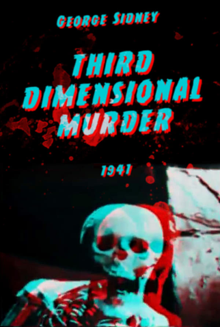 Poster 1 de Curta Third Dimensional Murder (1941)