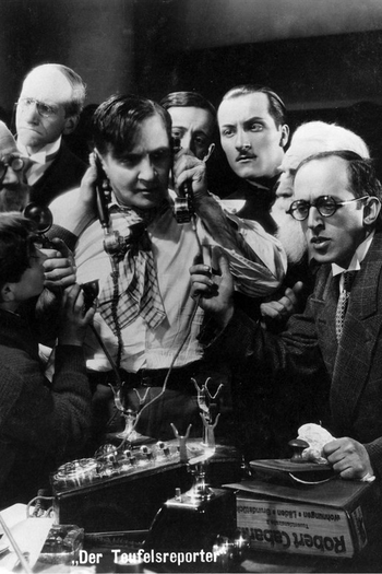 Poster de Filme O Repórter (1929)