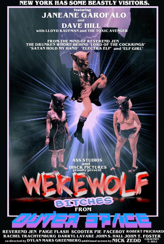 Poster 1 de Filme Werewolf Bitches from Outer Space (2016)