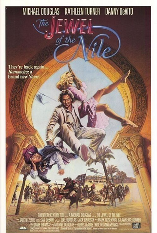 Poster 4 de Filme A Jóia do Nilo (1985)