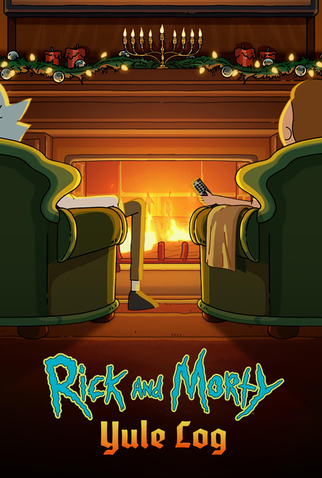 Poster 1 de Curta Rick and Morty: Yule Log (2021)