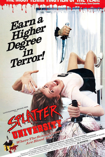 Splatter University - Poster / Capa / Cartaz - Oficial 1