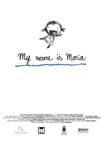 Poster de Curta My Name Is Maria (2009)