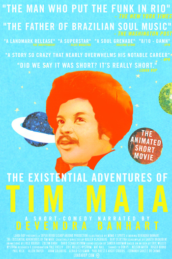Poster de Curta As Aventuras Existenciais de Tim Maia (2012)