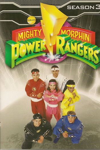  de Série Power Rangers (3ª Temporada) (1995)