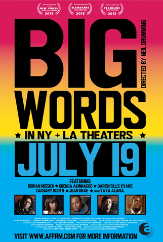 Poster 1 de Filme Big words (2013)