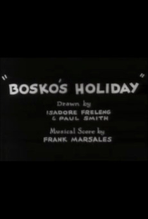 Bosko's Holiday - Poster / Capa / Cartaz - Oficial 1