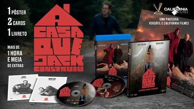 A Casa Que Jack Construiu será lançado em DVD e Blu-Ray